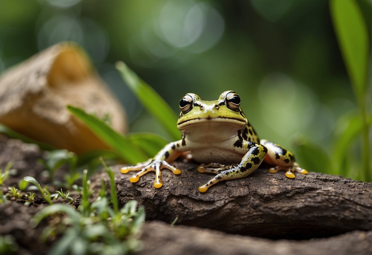 Frogs and toads bring peace and joy to the garden, their presence promotes relaxation and stress relief, creating a tranquil and harmonious atmosphere
