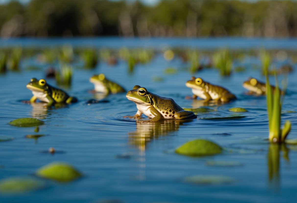 Invasive frogs spreading through Florida wetlands, displacing native species and disrupting the ecosystem