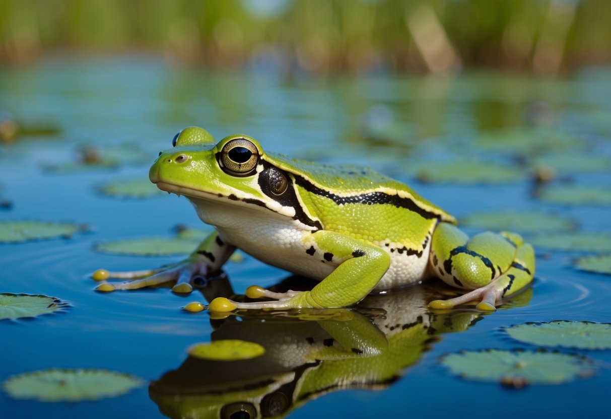 Invasive frogs thriving in Florida wetlands, outcompeting native species